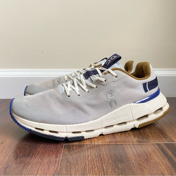 On Cloud Cloudnova Form 2 Silver/Heather With Blue and Brown - Picture 3 of 12